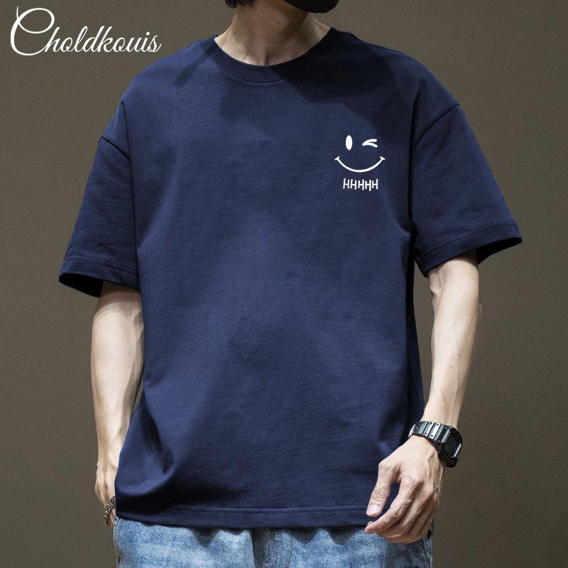 Хлопковая футболка с коротким рукавом для мужчин и женщин, мужская футболка с полурукавом и круглым вырезом