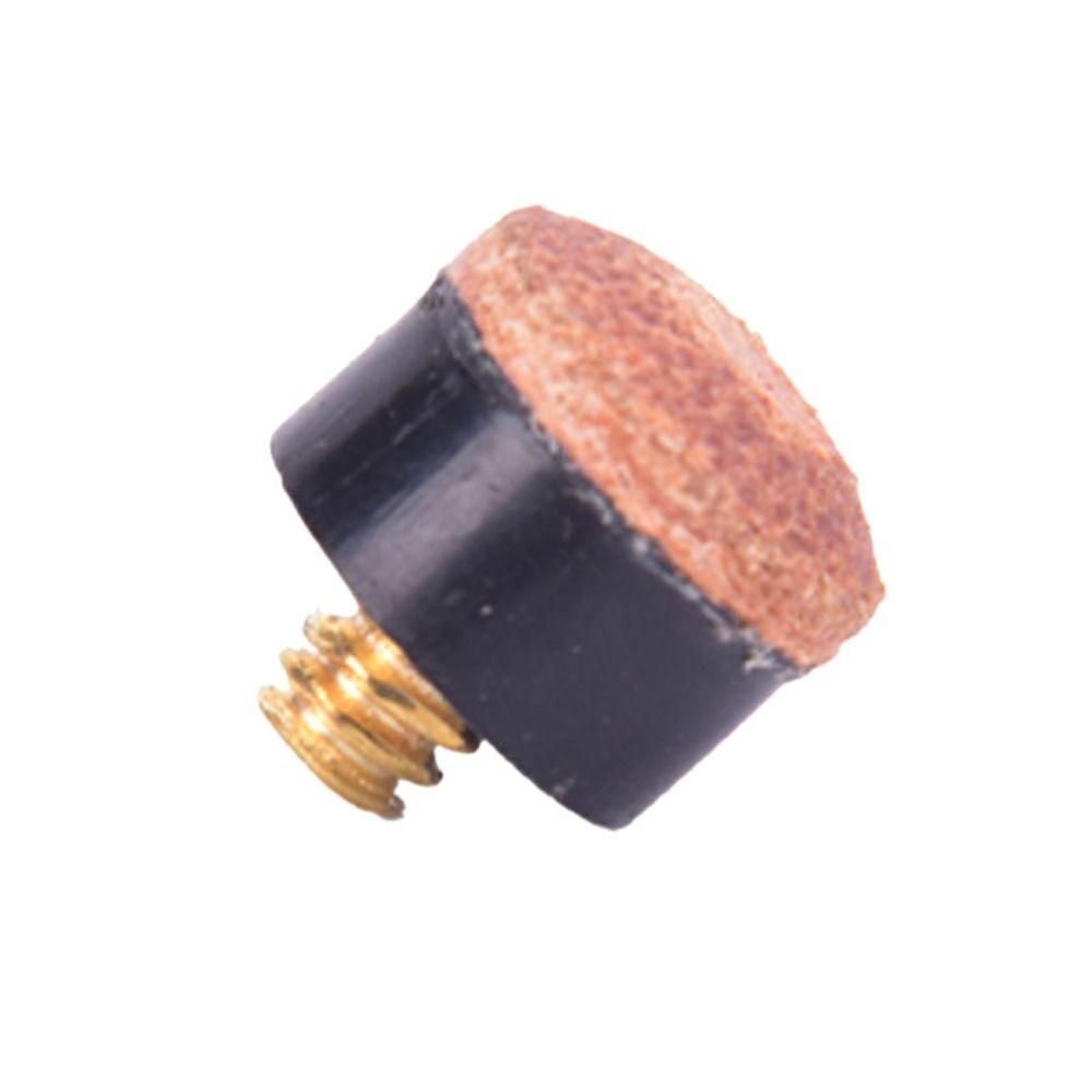 10/11/12/13mm Billiard Replacement Snooker Billard Soft Kit Billard Cue Pool Tips Screw On Cue Tips