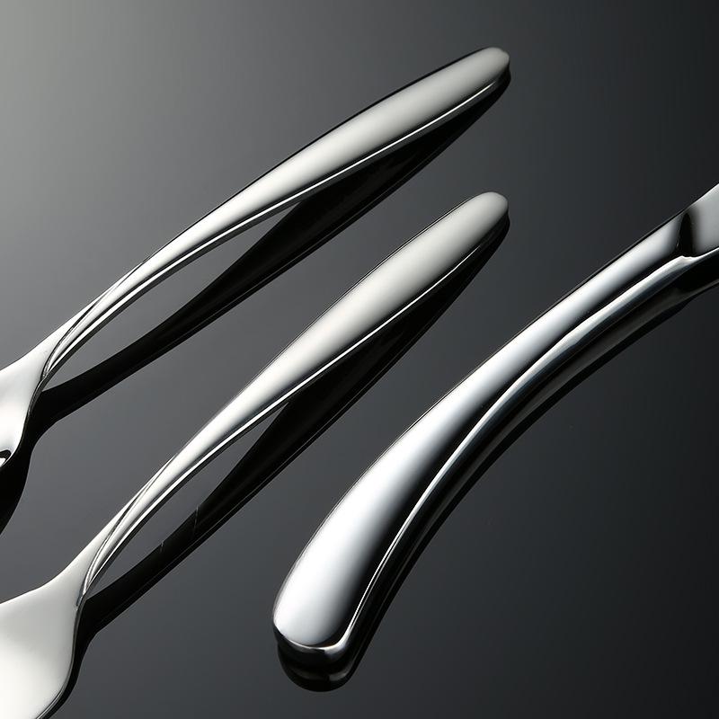 Нож и вилка из нержавеющей стали 304, ложка, стоимость, западная посуда, Opel, высококачественный, утолщенный, зеркальный, легкий нож и вилка для стейка