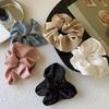 Sparkling Ponytail Holder Soft Textured Scrunchies for Stylish Women Girls Elegant Hair Accessories Hair Styling Tools