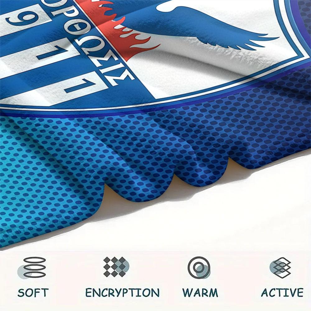 Anorthosis Famagusta FC FlAannel Blanket, High quality Comfortable for All Seasons, Home Decor, Warmth and Comfort