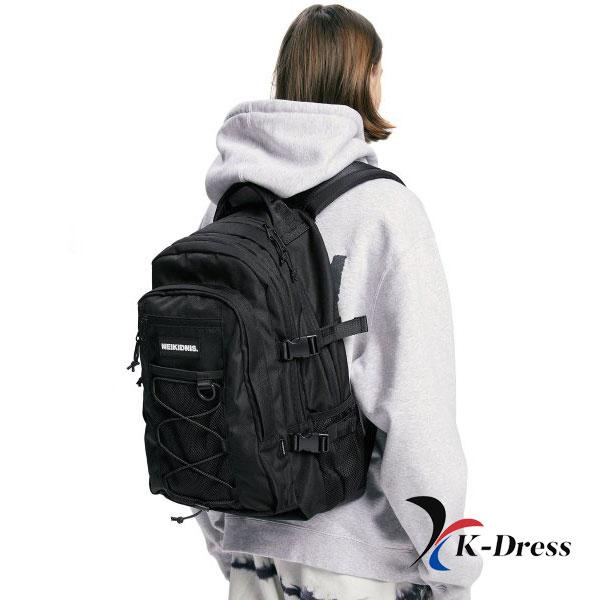 NEIKIDNIS MESH STRING BACKPACK / BLACK
