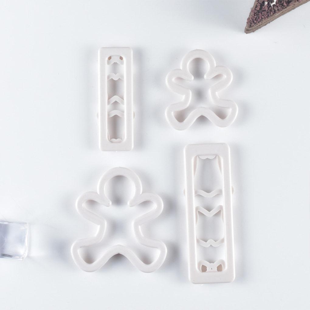 4 шт. Форма для печенья, пресс-форма для торта, конфет, резака, рождественский фестиваль, сделай сам, ремесла, пресс-форма, свадебные кухонные инструменты для украшения