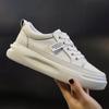 Women Sneakers Big Size 41 Casual Breathable New High Quality Leather Beige White Female Platform Vulcanized Women Shoes