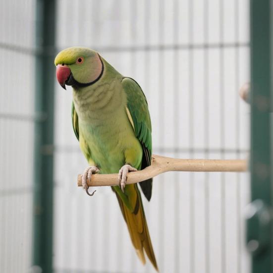 Parrot Perch Stand Y-Shaped Wood Birds Cage Parakeets Cockatiels Conures Macaws Finches Lovebirds Paw Grinding Climbing Standing Branch Pet Supplies