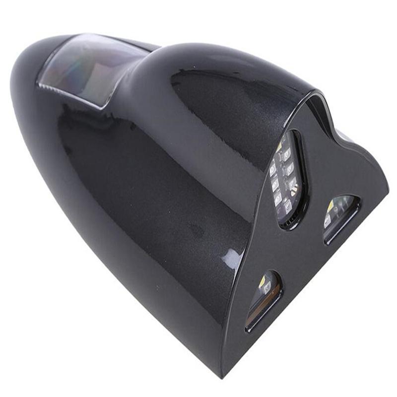 Антенна в виде акульего плавника на крышу автомобиля, солнечный предупреждающий свет, защита от наезда сзади, с пультом дистанционного управления