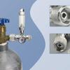 Газовый регулирующий клапан Компактный регулятор Легко регулируемый для аквариумов, аквариумистов