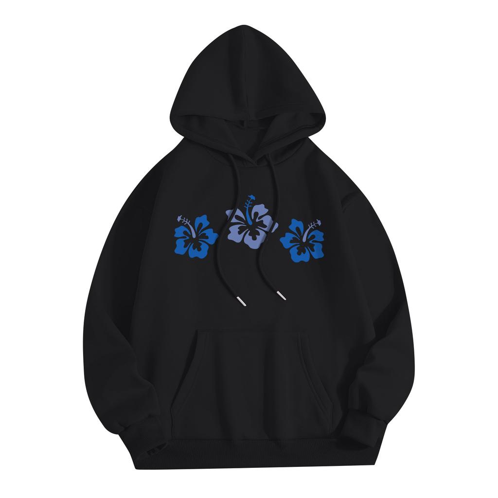 Женская мода, женский легкий пуловер с длинными рукавами и карманами, толстовка с капюшоном в стиле консервативного стиля