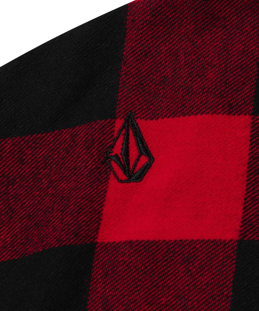 Фланелевая рубашка VOLCOM для снега и серфинга (красный)