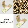 2 Sets (with Screws)