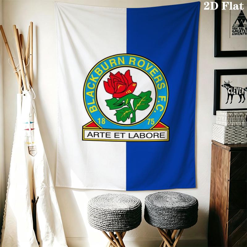 Bristol Rovers fc Wall Tapestry Aesthetic Wall Hanging Printed Fabric Blanket Decorative Tapestries for Bedroom Living Room Home Decor