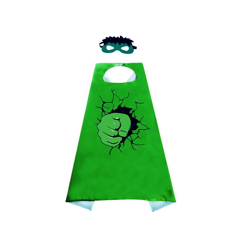 Kids' Superhero Cape & Mask Set for Halloween