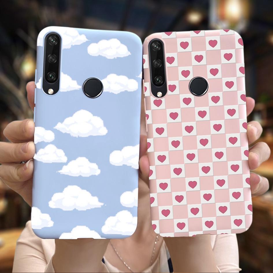 For Huawei Y6P Y7P Case 2020 New Fashion Butterfly Flower Painted Phone Cover For Huawei Y7P Funda Y 7P Y 6P HuaweiY6P Soft Capa