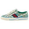 Gucci Liberty Of London X GUCCI Женские Теннисные 1977 'Цветочные - Светло-Сине-Зеленые' 606110 2H930 4862