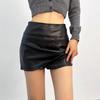 Кожаные мини-юбки, летние женские, Y2K, элегантные, вечерние, короткие юбки, женская мода, повседневные, офисные, черные мини-юбки
