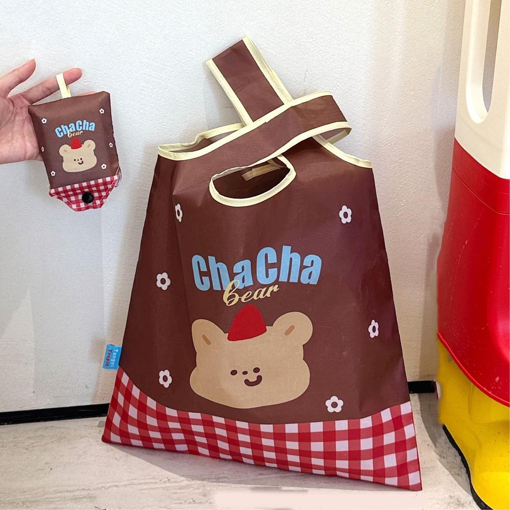 Reusable Eco-Friendly Bag Kawaii Cartoon Handbag Tote Bag Foldable Shopping Bag  Men