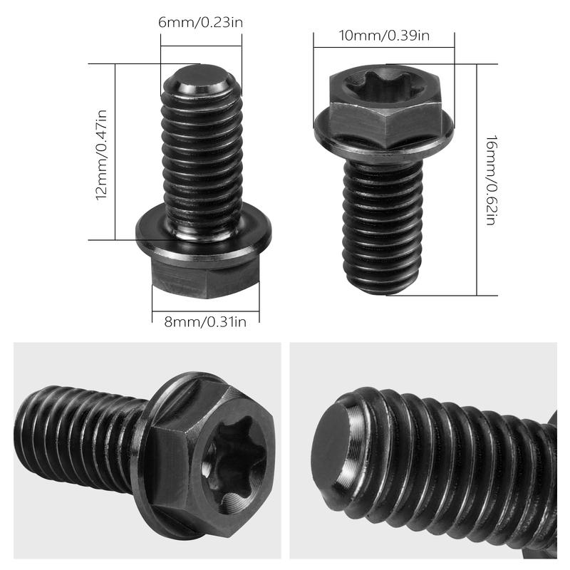NICECNC Для Surron Light Bee X S L1E M5X10 M6X13 Передние Задние Винты Тормозного Диска Для Segway X160 X260 Электро-кроссовый Велосипед 2025