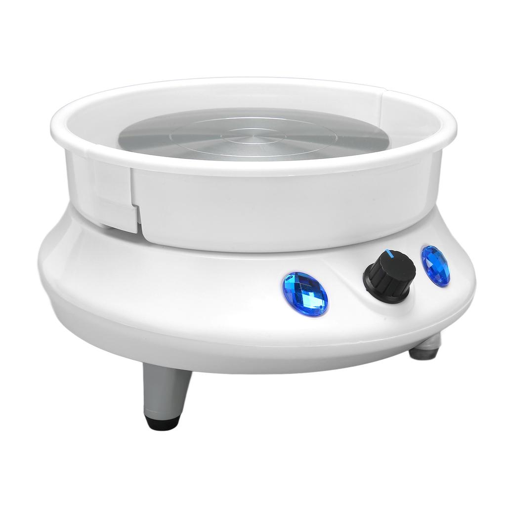 Гончарный круг 5.9 дюймов поворотный стол 5060 Гц 200 об/мин съемная малошумная стабильная машина для формовки керамики