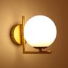 Simple Modern Molecular Spherical Wall Lamp Gold Black Bedroom Bedside Lamp Creative Nordic Wall Engineering Lamps