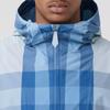 Burberry Check Packaway Half Zip Hooded Jacket 80510451