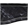 Mizuno Reversible Neck Warmer for Training Cold Weather Junior Free Size Kids, Wear, Protection, 32JYA701, Black/Black,