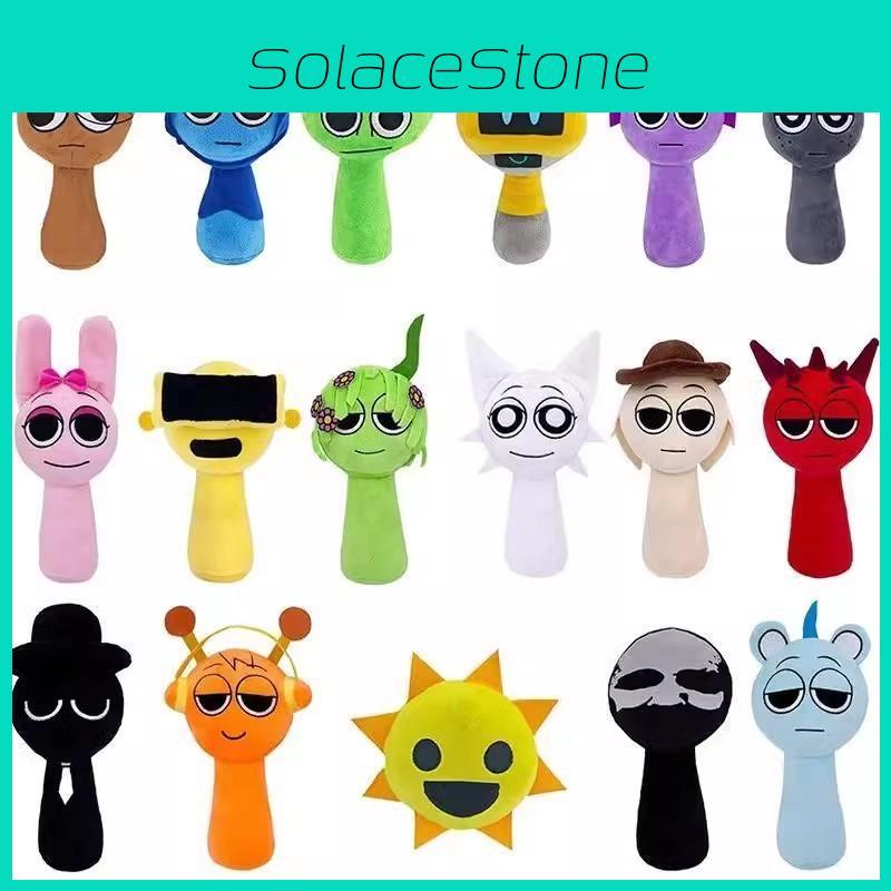 Плюшевая игрушка Sprunki Incredibox Мультяшная мягкая кукла Игровые аксессуары Украшение