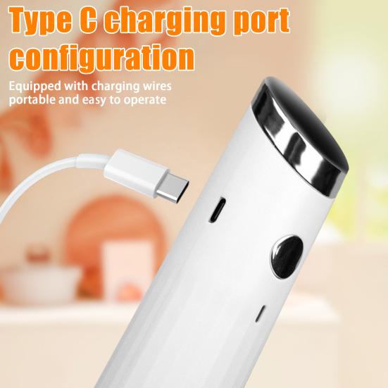 Вакуумная упаковочная машина с многоразовыми пакетами, сенсорное управление, компактный дизайн, портативный перезаряжаемый ручной вакуумный упаковщик