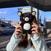 20 см Мультяшная кукла Рилаккума Милая Черно-белая Корилаккума Плюшевая Супермягкая Игрушка-подушка Животное Медведь Подарок Детям