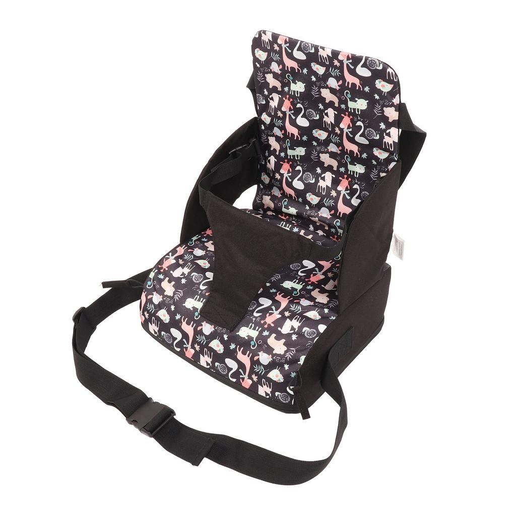 Детский стульчик-бустер, мультяшный портативный складной стульчик-бустер для малышей, для ужина с жирафами