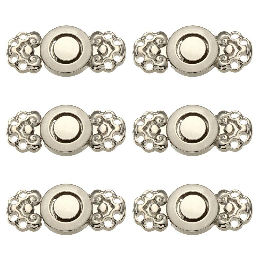 6 шт. швейные изделия кардиган свитер пряжка пряжка чонсам накидка застежка металлические кнопки