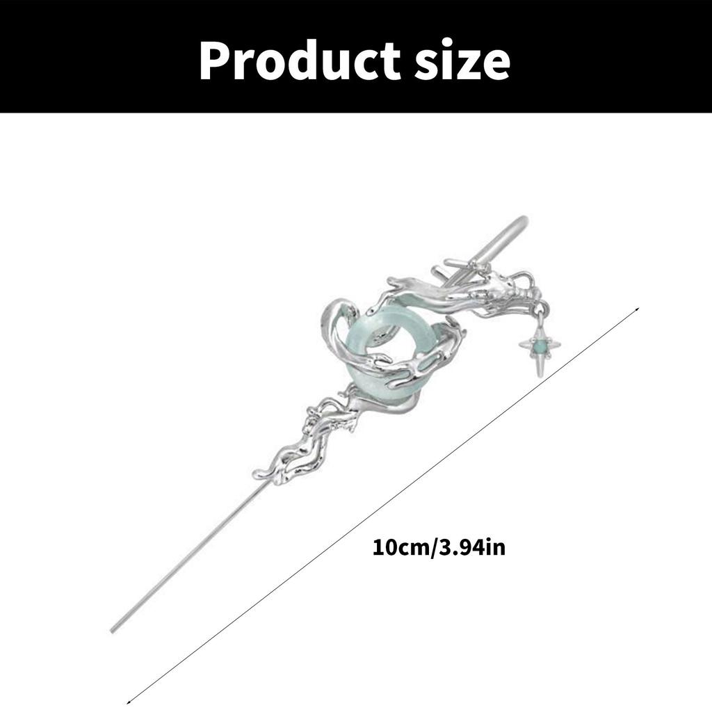 Серьги для пирсинга в виде дракона из сплава для женщин, демонстрирующие уникальное сочетание современного китайского дизайна и милых стильных стилей