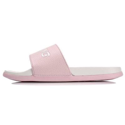Легкие модные сандалии-слайды женская обувь розовые белые AGAN004-2