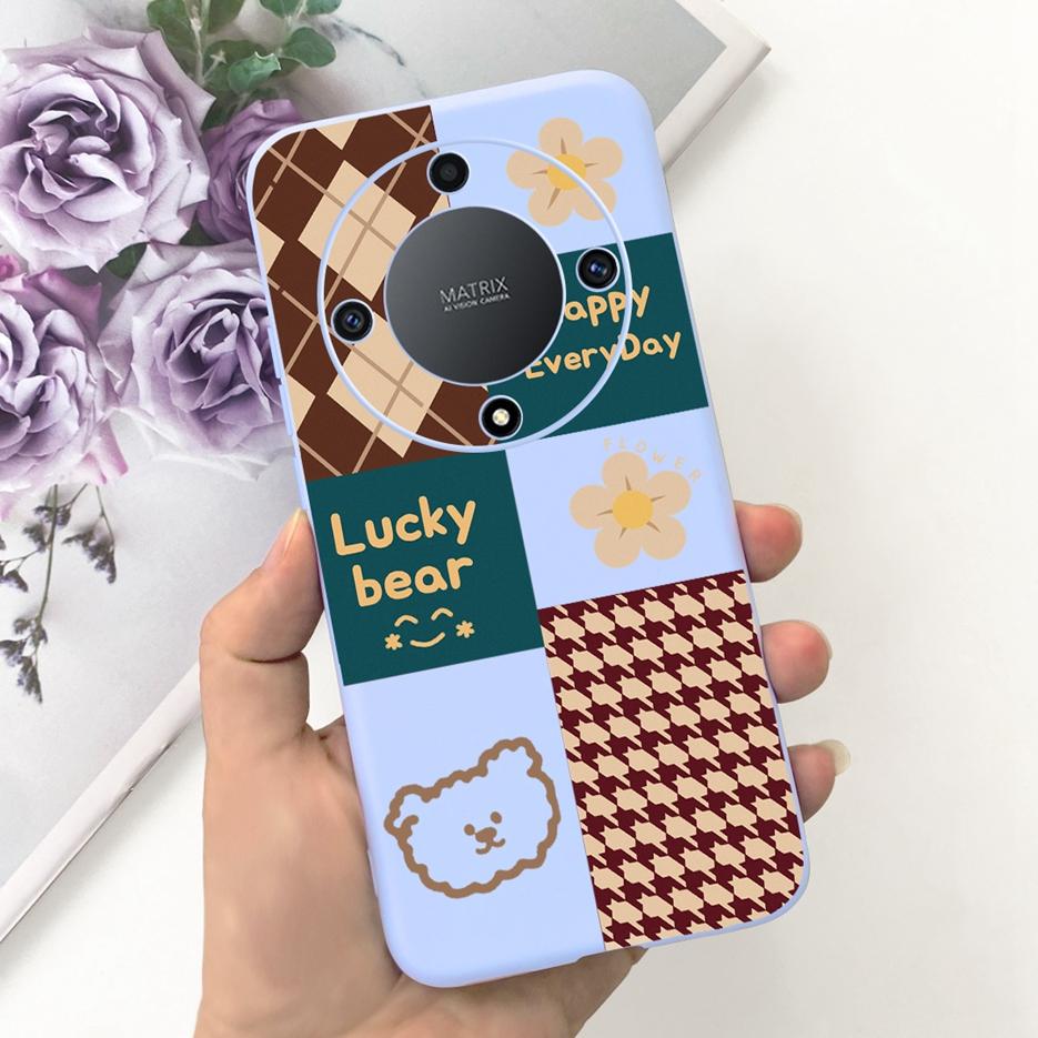 For Honor Magic 6 Lite 5G Case Stylish Art Painted Cover Soft TPU Phone Case For Honor Magic6 Lite 5G Coque Fundas 6.78'' Bumper