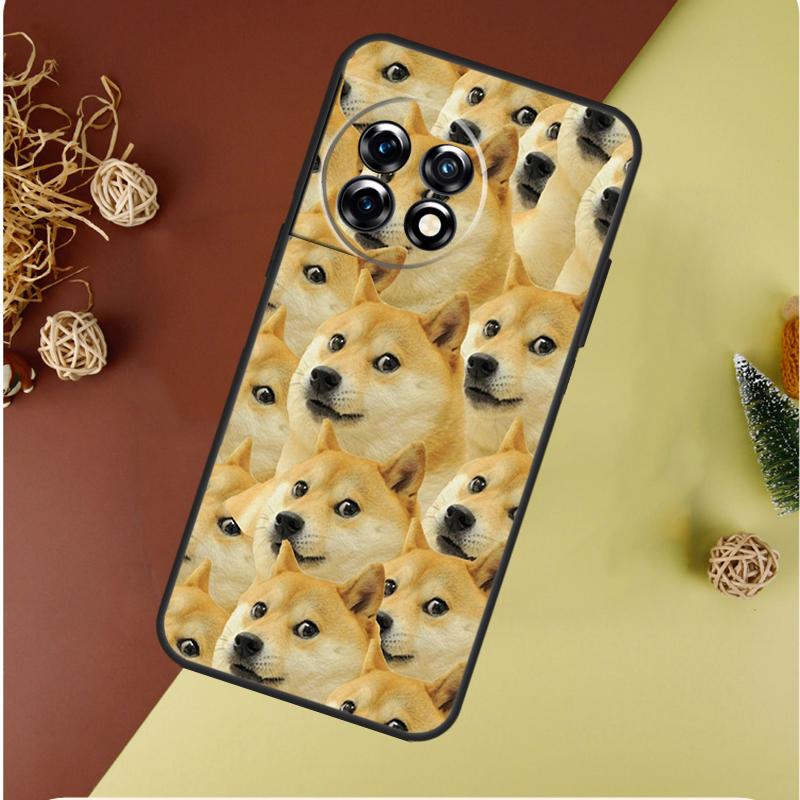 Animal Shiba Inu Dog For OnePlus 13 13R 12 12R 11 9 10 Pro 8T 9RT 10T 10R Nord 4 CE 2 3 Lite N20 N30 Phone Case