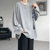 Plus Size Women Spring Autumn Casual Long Sleeve T Shirts Loose Round Neck T-shirts Harajuku Korean Streetwear Tops Tees