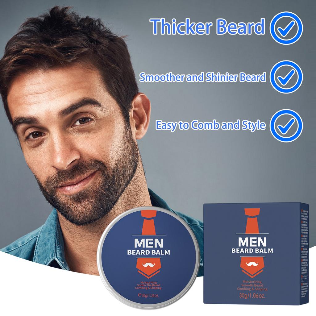 Мужской крем для ухода за бородой, Долговечный и густой рост, Средства по уходу за кожей.
