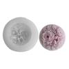 Creative Flower Storage Box Mold Resin Candle Jar Molds with Lid Jewelry Container Epoxy Mould for Craft Enthusiasts