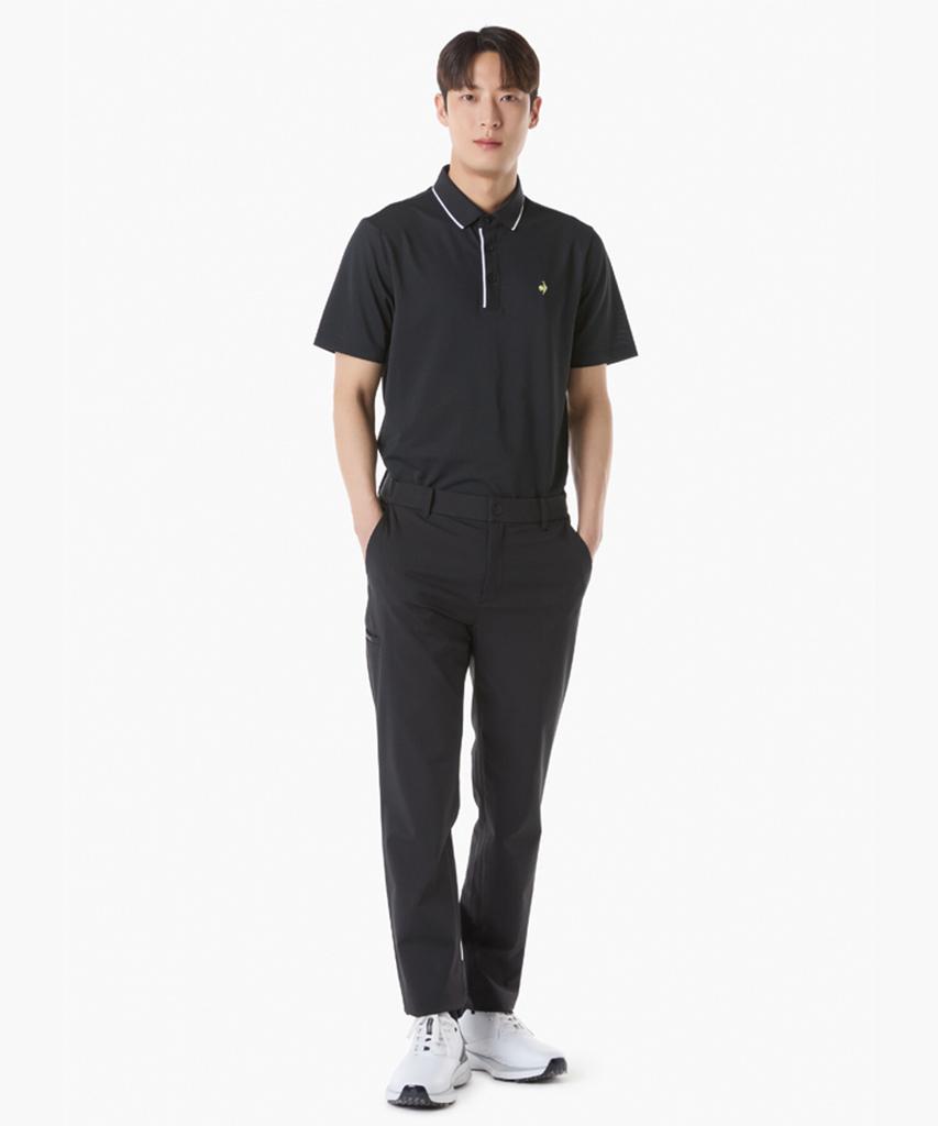 Мужские прямые брюки LECOQ GOLF с боковой полосой (Gq221Mpt41)