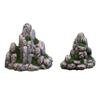 Rustic Resin Style Miniature Fake Mountain Scene Micro Handicraft Landscape