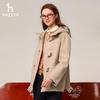 HAZZYS Женское пальто из смесовой шерсти с капюшоном PHIZ