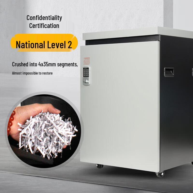 Kemei SD-100K Level 2 Secure Industrial Paper & CD Shredder
