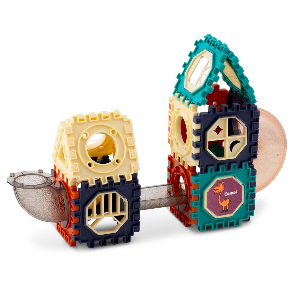 Ricokids Rk-765 Construction Blocks With Slide