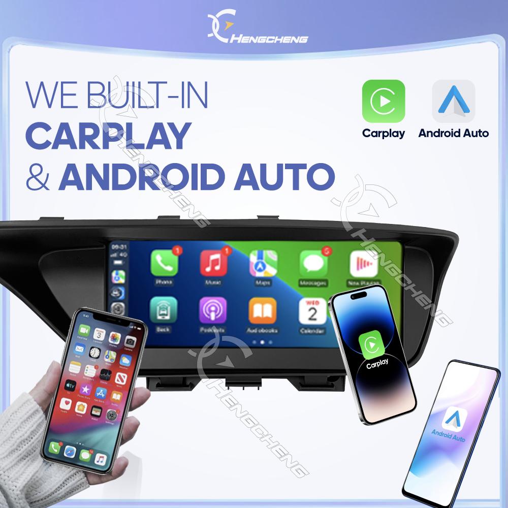Для Lexus ES 2013-2017 10.25 дюймов GPS Навигация Радио Android12 8+256ГБ 8 ядер CarPlay 4G 360 Камера Автомобильный Мультимедийный Видеоплеер