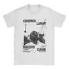 Мужская футболка Kendrick Lamar Смешная футболка из чистого хлопка Футболка с коротким рукавом Футболка с круглым вырезом Топы 4XL 5XL
