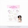 Nct Clear Sticker + Photo Card Set Nct X Sanrio Characters