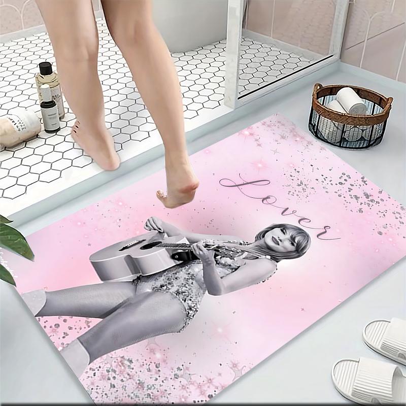 Taylor Swift Lover Carpet Rug Soft Washable Antislip Home Living Room Sofa Mats Personalized Christmas Rug