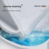 Wall-Mounted Disposable Toilet Brush Set for Comprehensive Cleaning