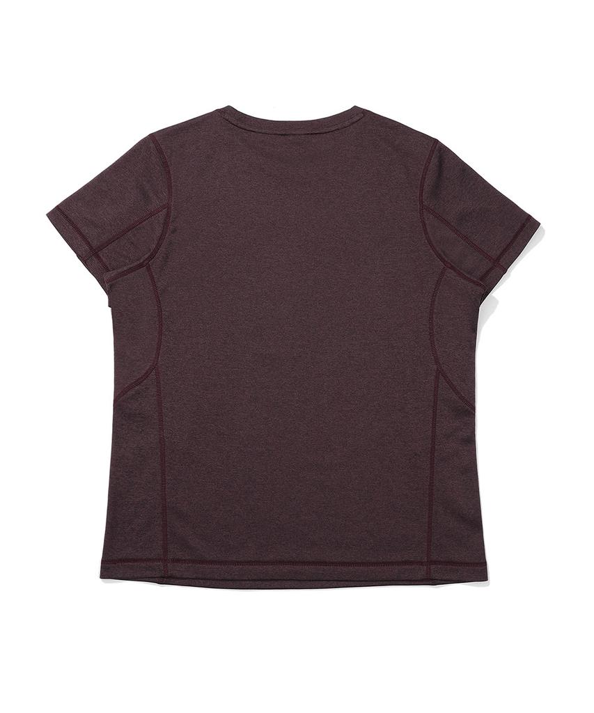 SIERRA DESIGNS W) Розовая футболка с коротким рукавом Rosa Burgundy