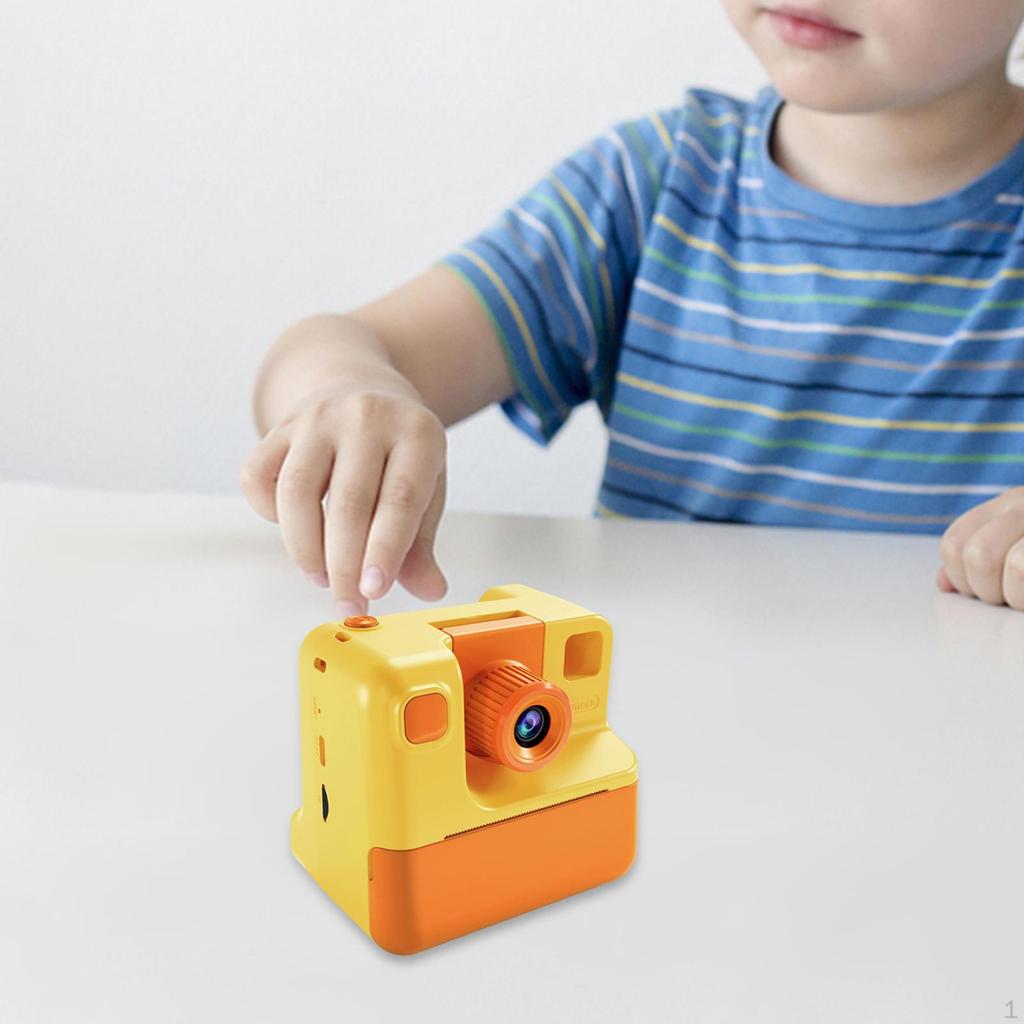 Детская камера Мгновенная печать Цифровая детская игрушка Развивающие игрушки Ударопрочные Практичные Прочные