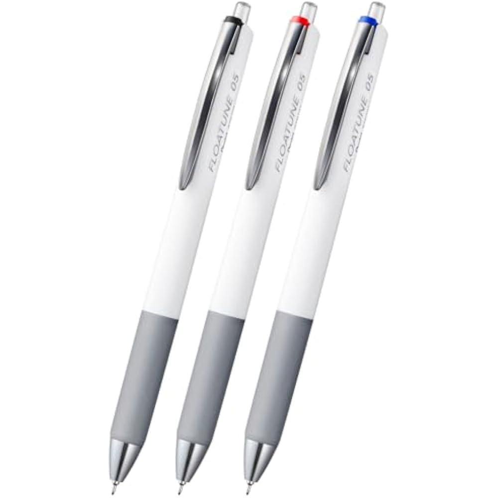 Pentel BZN205-3AMZ Масляная шариковая ручка Набор Flow Tune, Черный, Красный, Синий, 0,5 мм